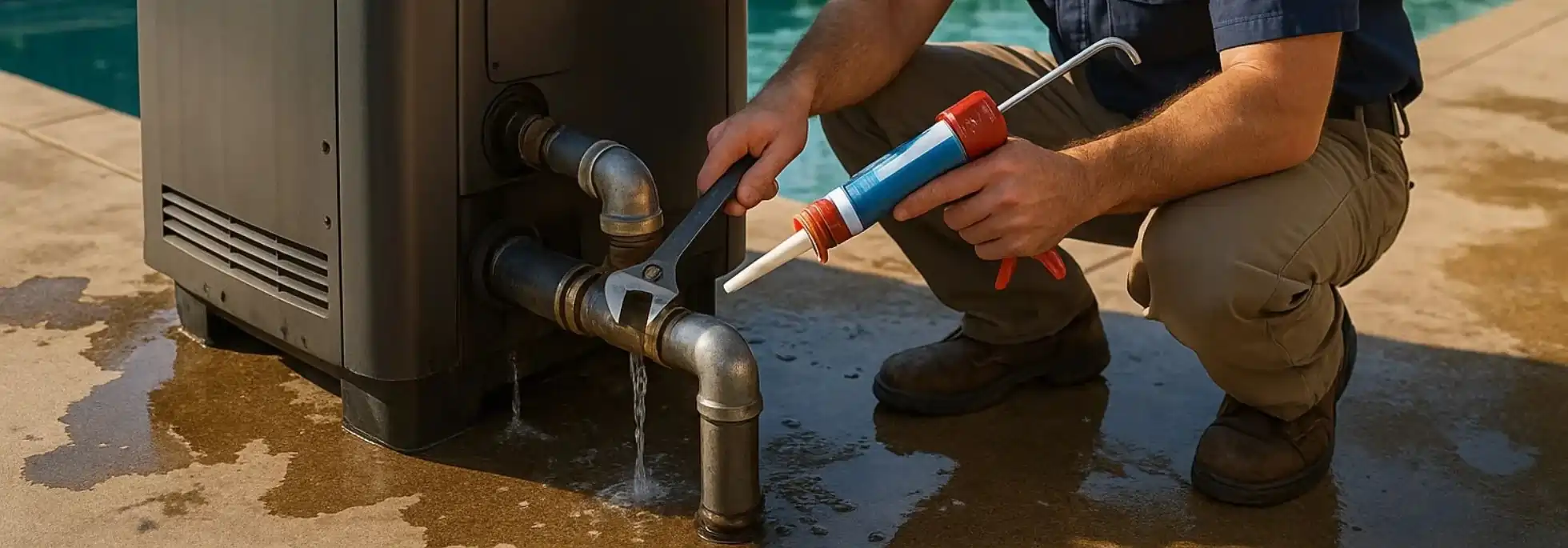  Pool Heater Leak Repair - HVAC New Tecumseth