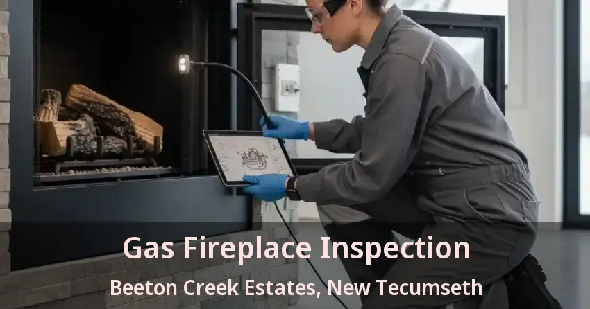 Gas Fireplace Inspection Beeton Creek Estates, New Tecumseth - ON